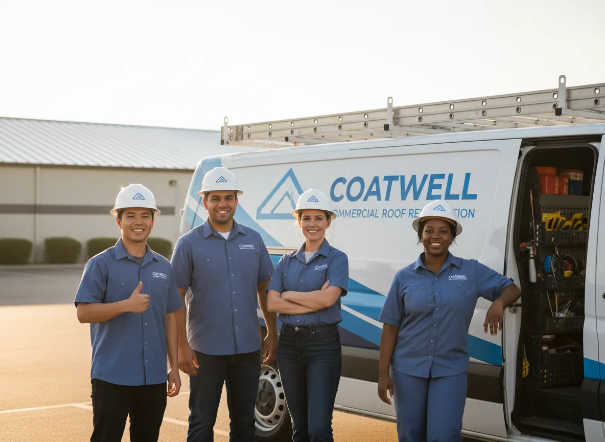 Commercial roof coating company in Thorpe, WV